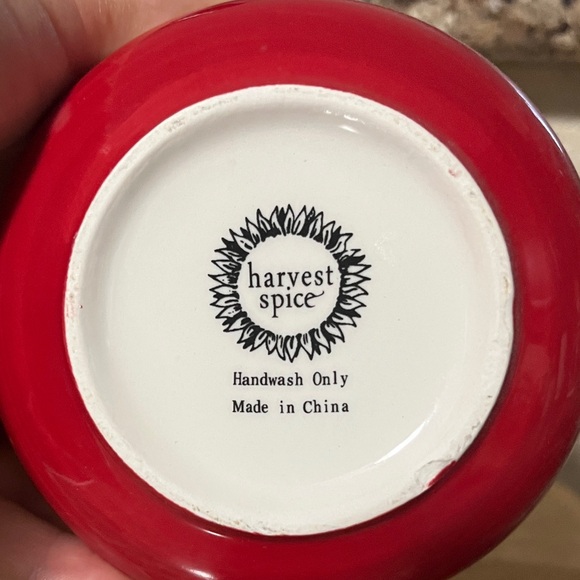 Red and White Fall Leaf 🍂 Coffee Mug - Picture 2 of 4